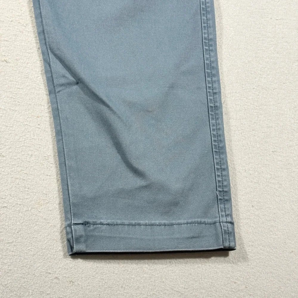 Levis XX Chino Standard Taper Pants Mens 36x32 Blue Grey Stretch 85226-0063 NWT